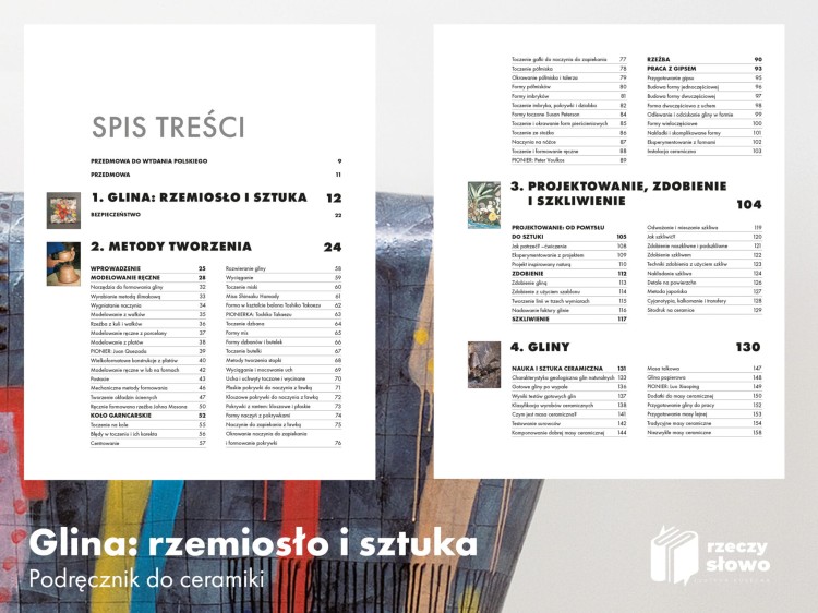 Glina rzemiosło i sztuka - spis treści strona 1.png