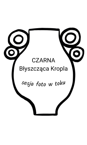 Forever in Vogue - czarna Błyszcząca kropla.png